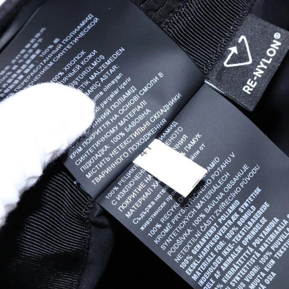PRADA Bucket Hat Nylon S Black Auth 127060 - Picture 13 of 14